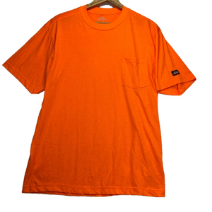 Genuine Dickies Men's and Big Men's Short Sleeve Enhanced Visibility Large